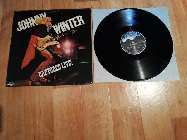 Johnny Winter Captured Live! 1976 CBS SKY 69230 Holländische Pressung VG/VG